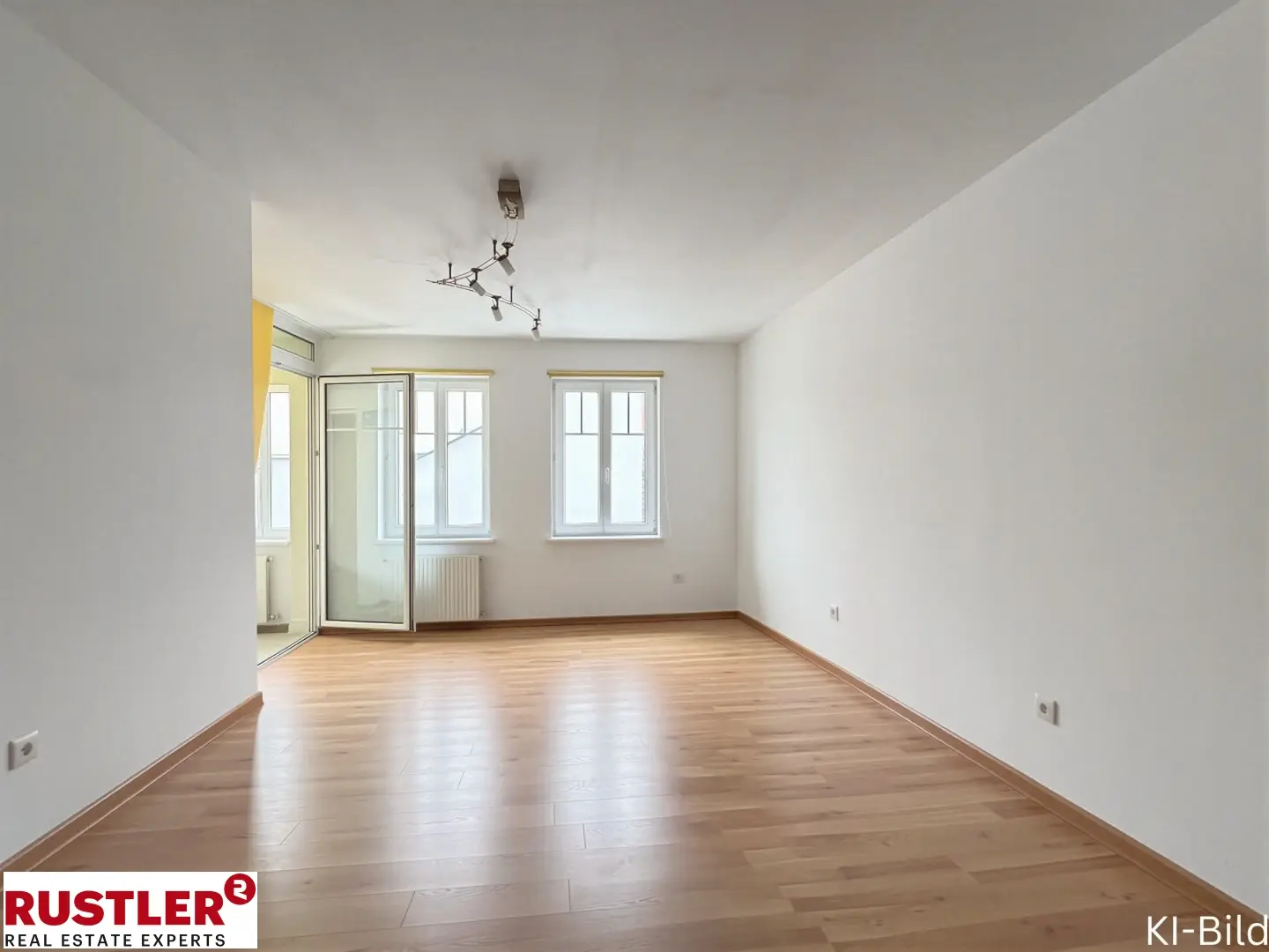 Accessible apartment with balcony and morning sun