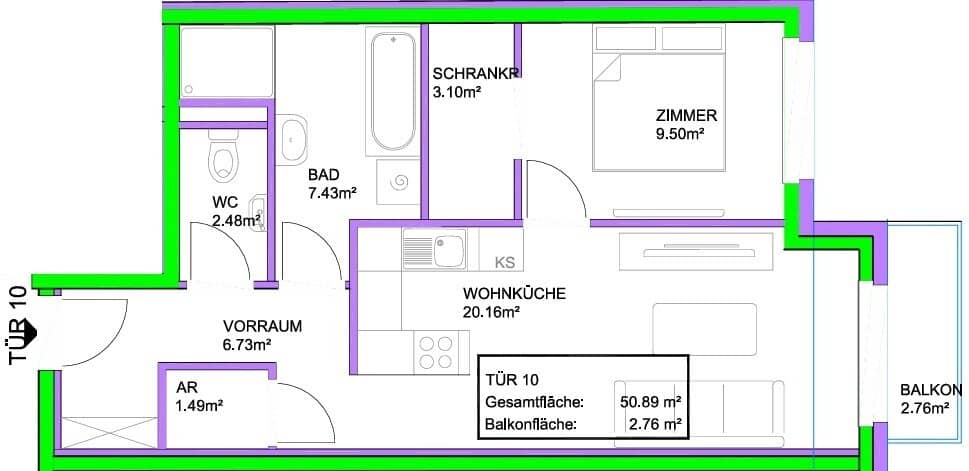 Neubau Floridsdorf: 3,5 % Grunderwerbssteuer sparen und provisionsfrei
