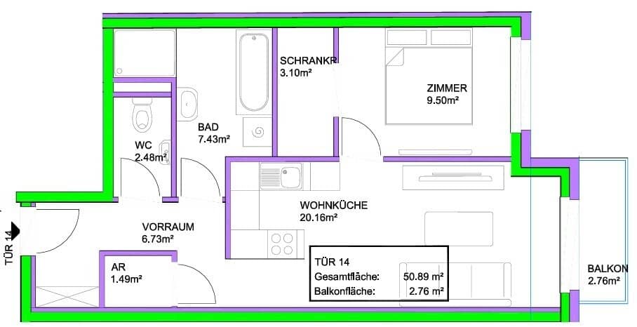 Neubau Floridsdorf: 3,5 % Grunderwerbssteuer sparen und provisionsfrei
