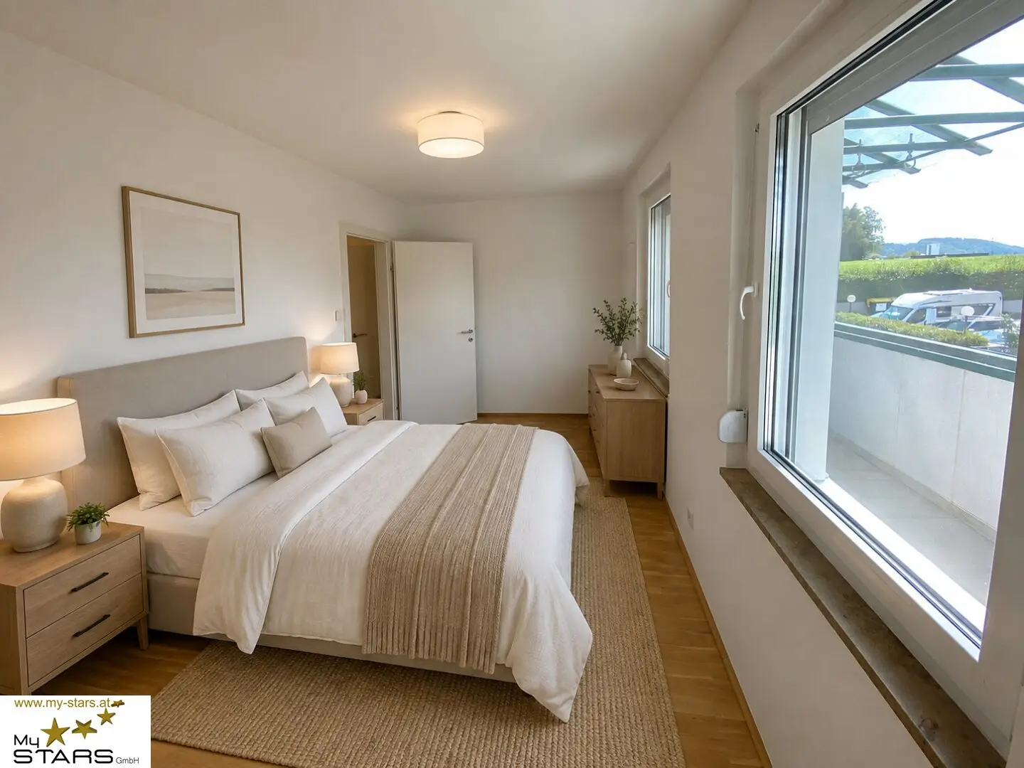 Light-flooded, fully renovated apartment with south-facing loggia and new fitted kitchen