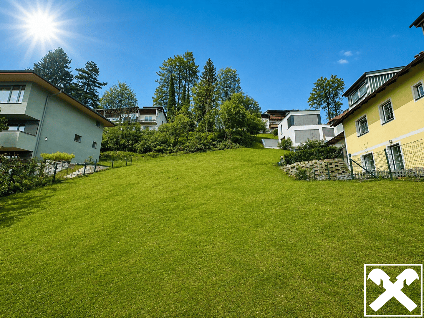 Baugrundstück mit Weitblick über Salzburg
