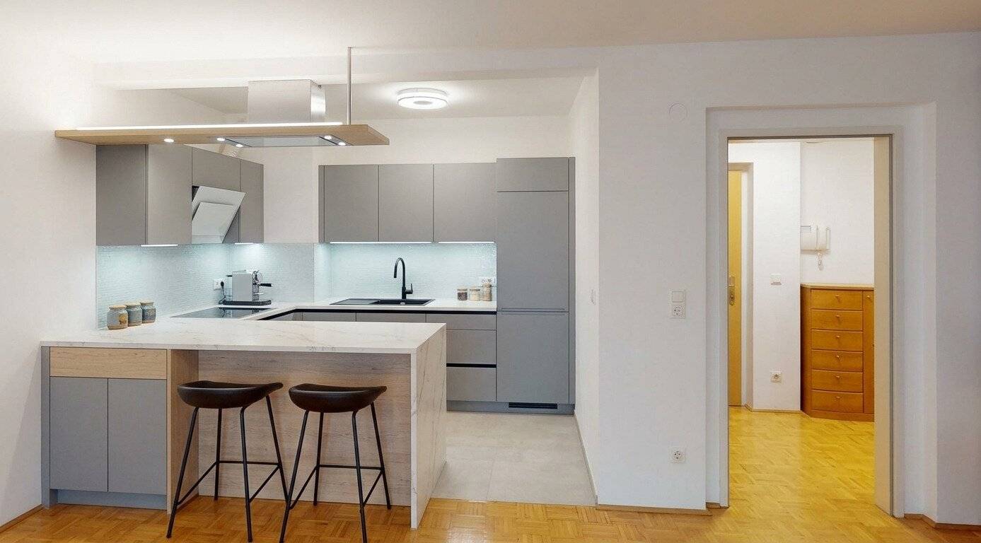 Zentrale 2-Zimmer-Wohnung in ruhiger Innenhoflage nahe der Mariahilfer Straße