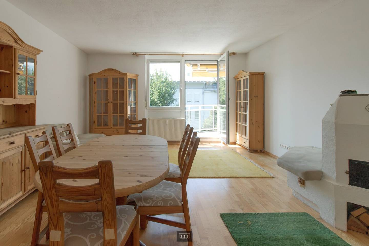 226 IMMOBILIEN: INNSBRUCK-MITTERWEG | 2 ZIMMER | 57 m² | WESTBALKON | TIEFGARAGE