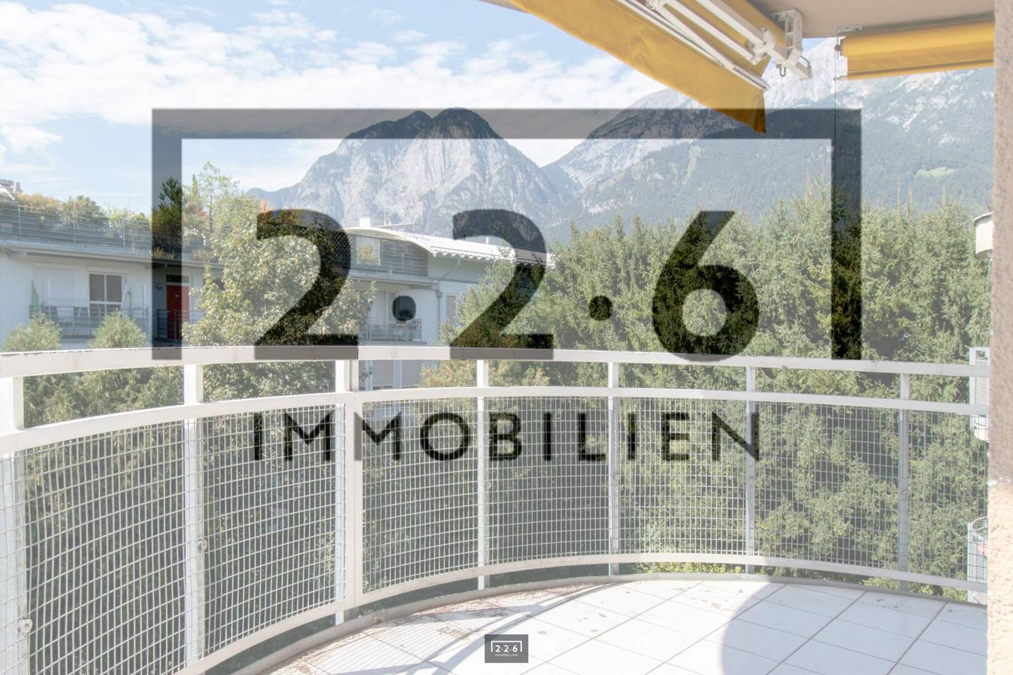 226 IMMOBILIEN: INNSBRUCK-MITTERWEG | 2 ZIMMER | 57 m² | WESTBALKON | TIEFGARAGE