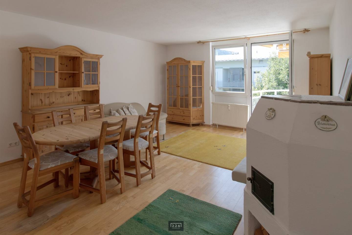 226 IMMOBILIEN: INNSBRUCK-MITTERWEG | 2 ZIMMER | 57 m² | WESTBALKON | TIEFGARAGE