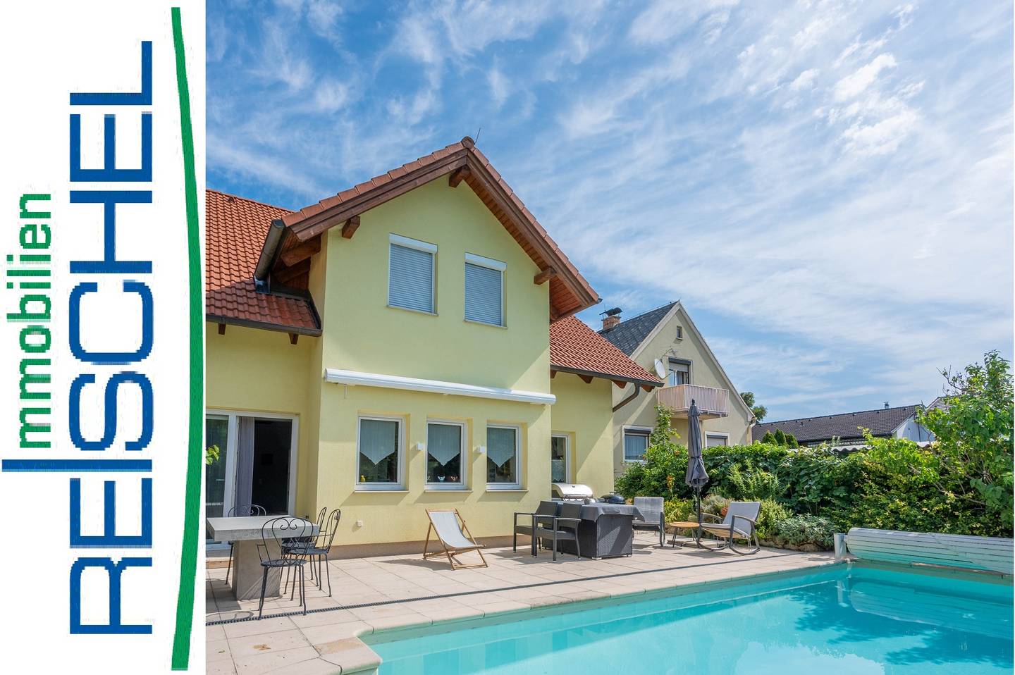Grenze zu Baden - Haus Baujahr 2005 - modern, schön und herrlicher Poolbereich