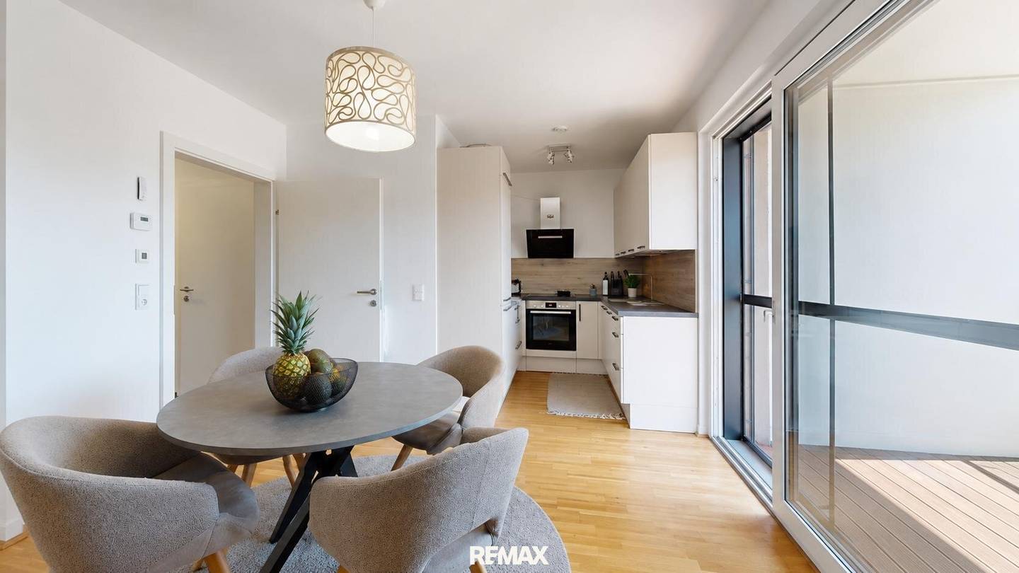 Moderne 2-Zimmer-Wohnung mit Dachterrasse in Ansfelden