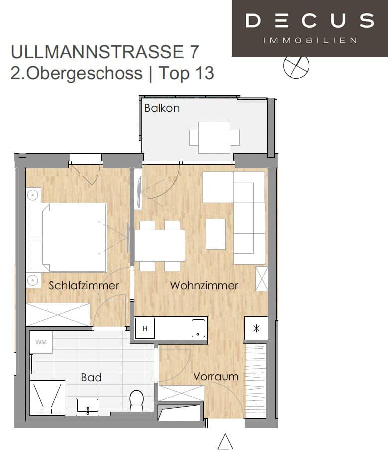 / TOLLE ANBINDUNG / ZWEI ZIMMER / 2. OG / 1150 WIEN / AB SOFORT VERGÜGBAR