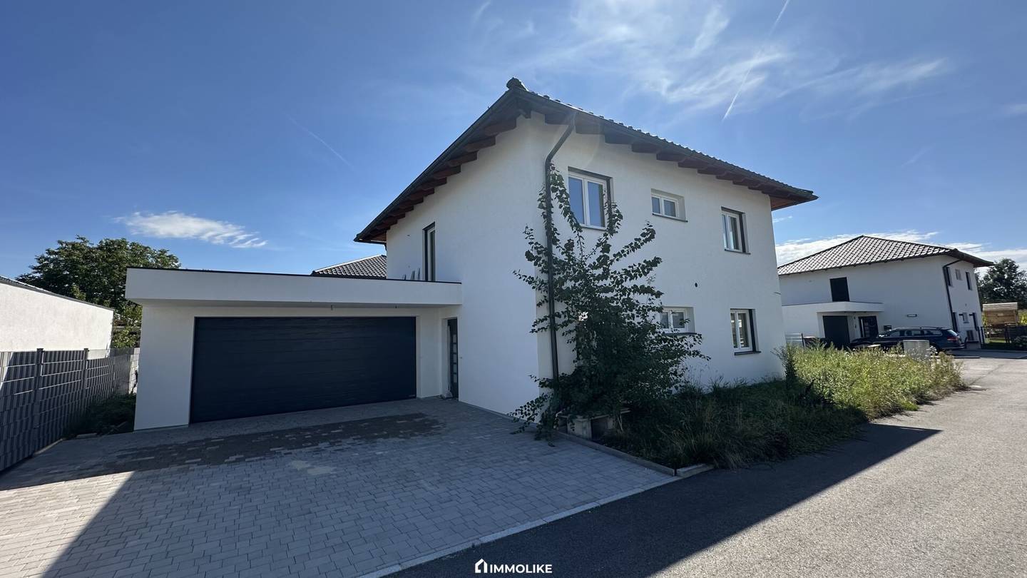 Neubau-Familienhaus in Waizenkirchen | 5 Zimmer | ca. 142 m² Wohnfläche | Doppelgarage | schlüsselfertig