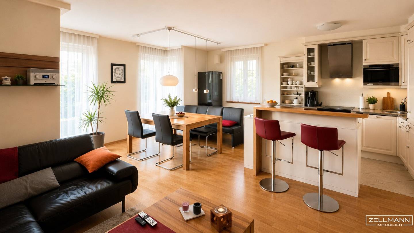 Gartenliebe trifft Wohnkomfort – 4 Zimmer mit rund 200 m² Eigengarten | ZELLMANN IMMOBILIEN