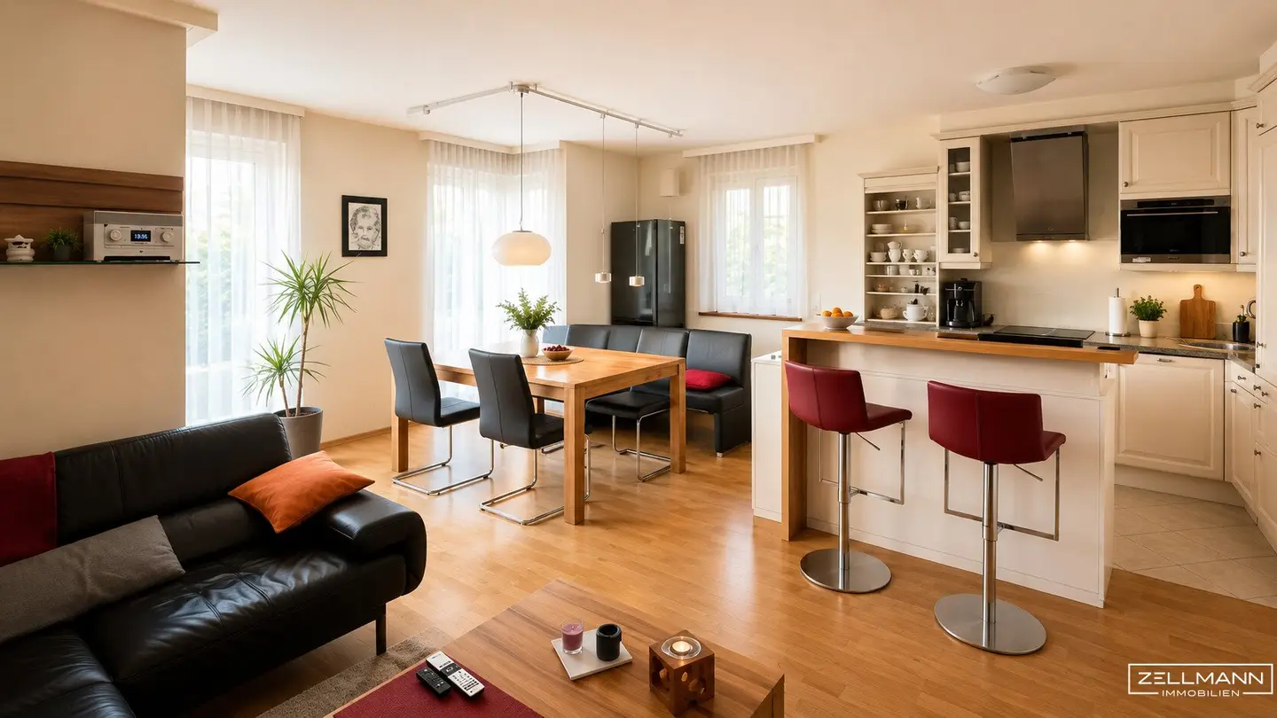 Ein Garten zum Verlieben – großzügiges Wohnen mit viel Privatsphäre & zwei Garagenplätzen | ZELLMANN IMMOBILIEN