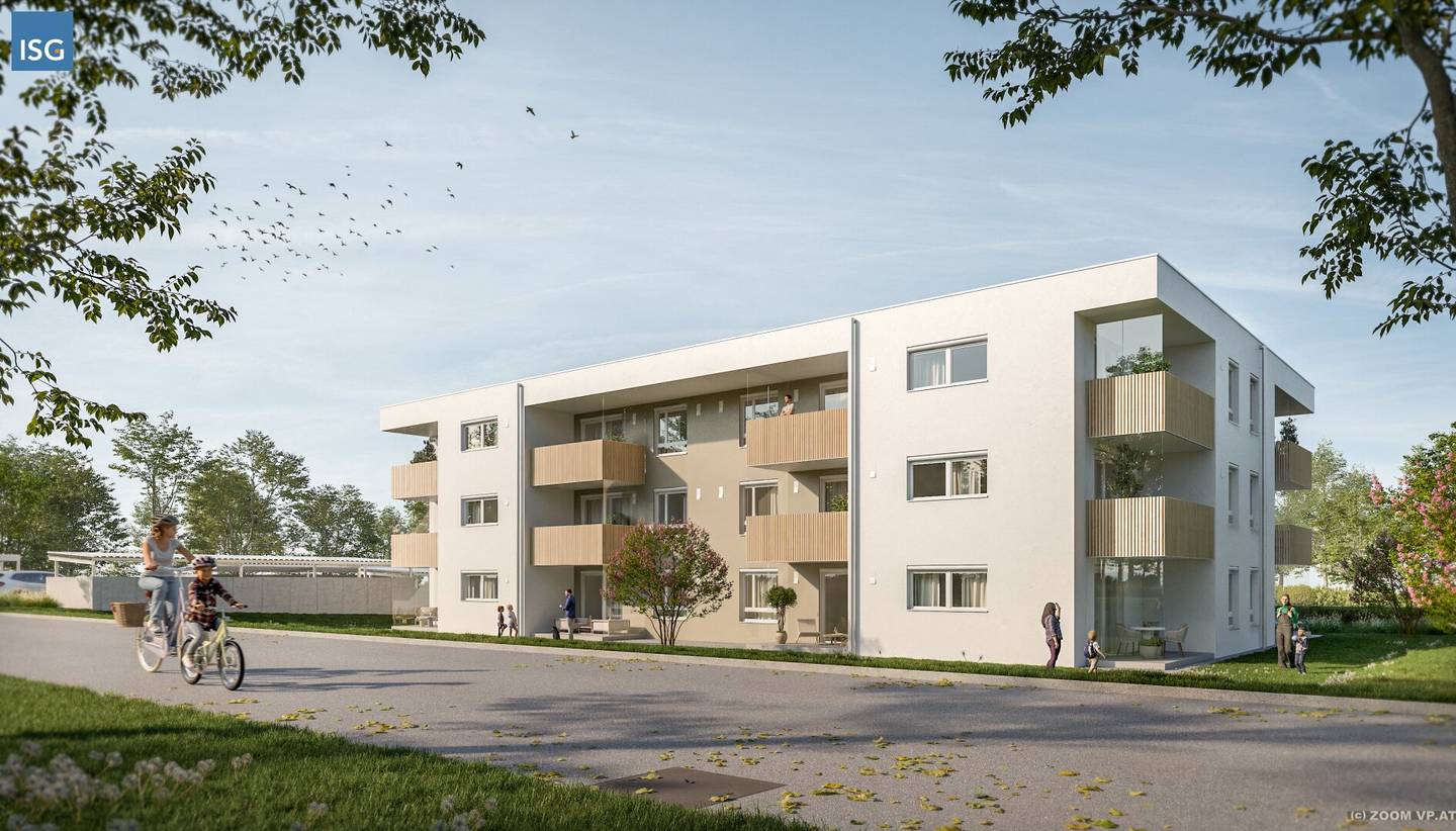 NEUBAU Erstbezug Eggerding Top 14 - im 1.OG, 2-Zimmer mit Carport