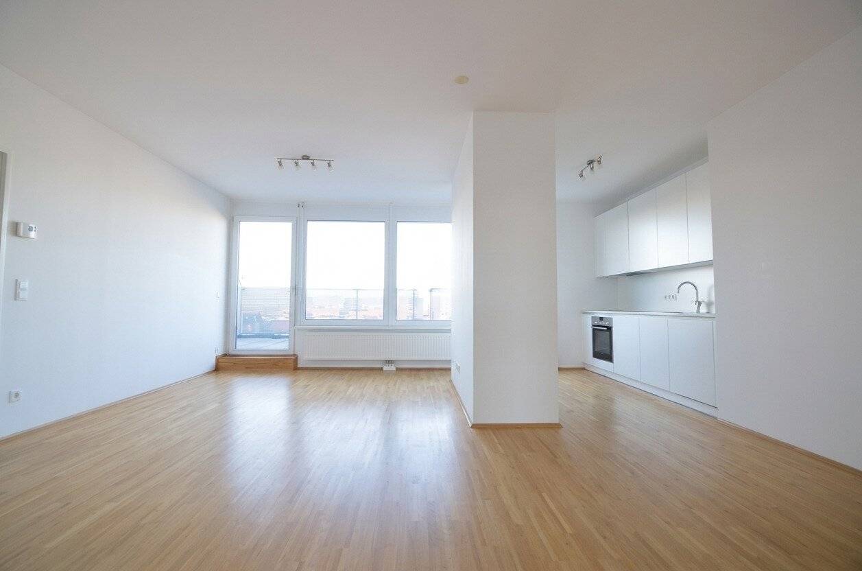 Klimatisierte Terrassenwohnung mit Fernblick beim Bahnhof Meidling