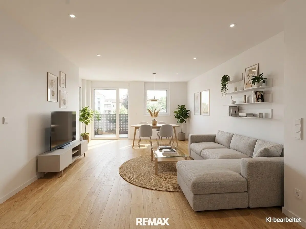 JF2 - Modern First-Occupancy Apartment, 3 Rooms, Balcony in Brunn/Gebirge