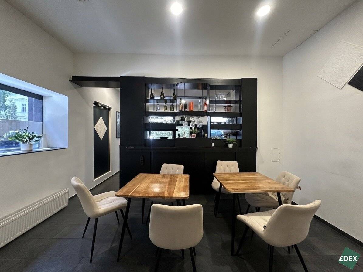 Stylish bar on two levels!