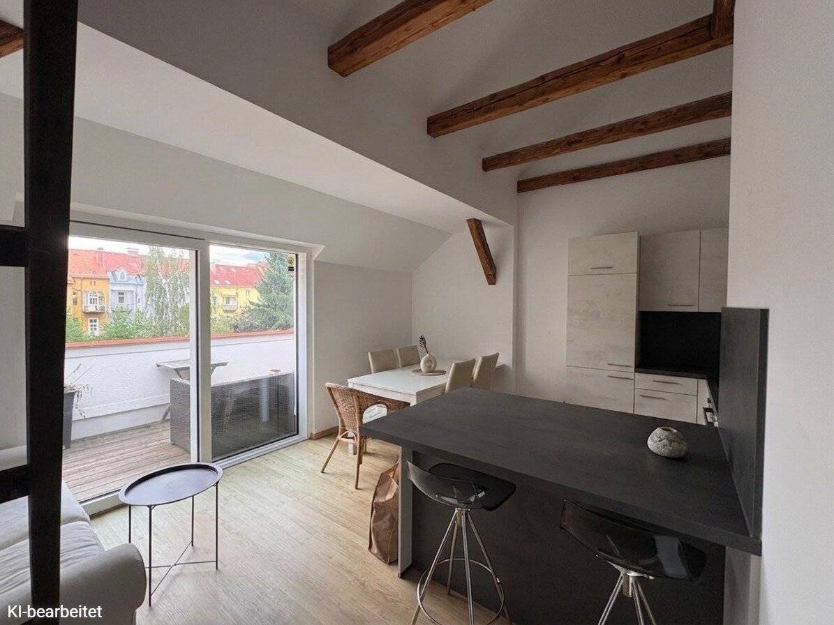 Neuwertige 3-Zimmer Dachgeschoßwohnung mit Balkon in Graz!