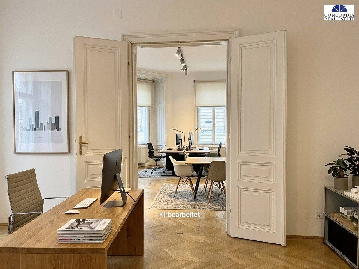 Repräsentatives Altbaubüro in bester Lage des 3. Bezirks – 110 m² Arbeitskomfort nahe dem Rochusmarkt