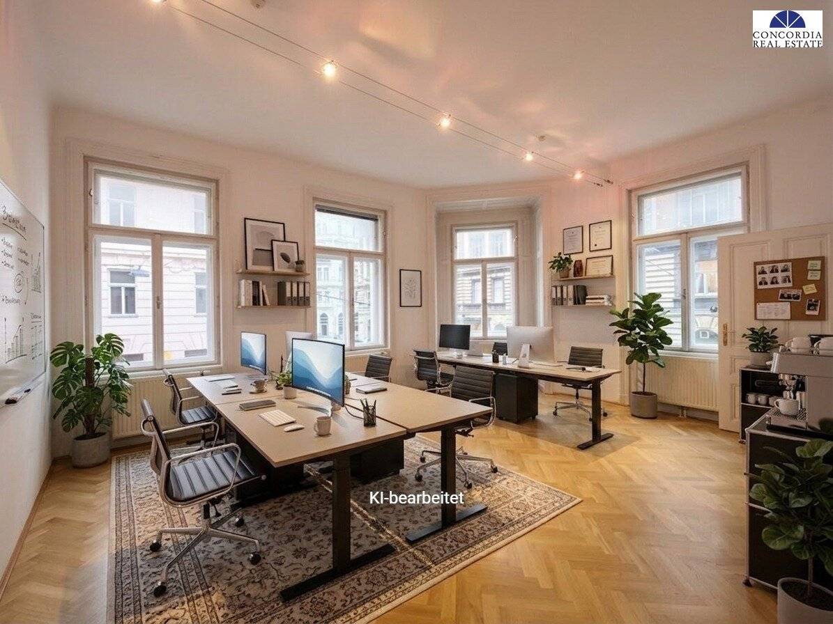 Repräsentatives Altbaubüro in bester Lage des 3. Bezirks – 110 m² Arbeitskomfort nahe dem Rochusmarkt