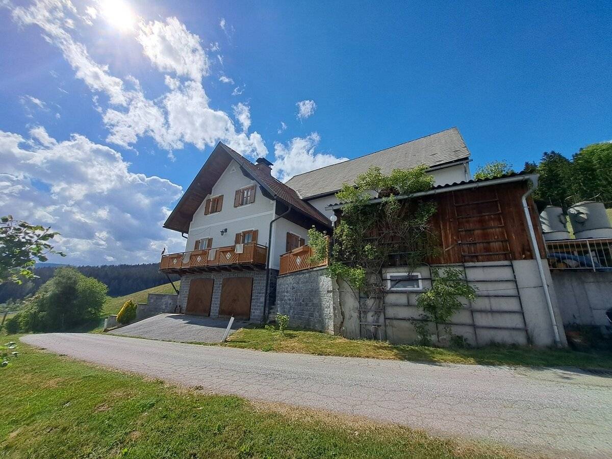 Toller Bauernhof mit Wohnhaus, Auszugshaus, Stallgebäude in herrlicher Aussichtslage