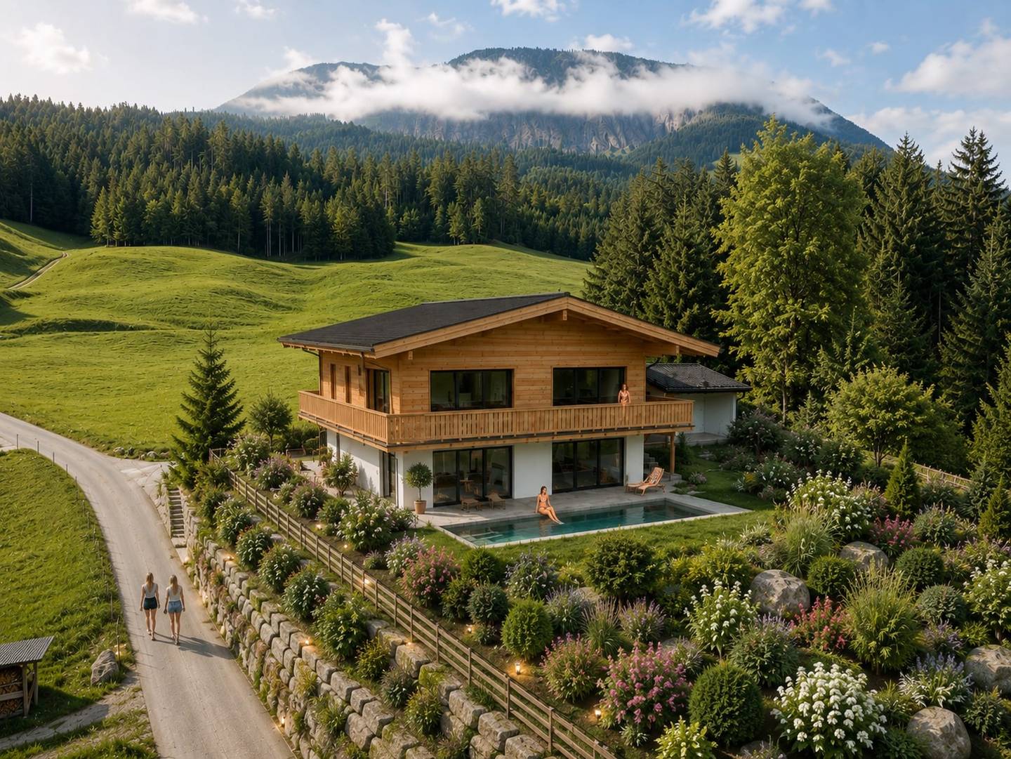Exklusives Chaletprojekt in idyllischer Ruhelage mit Freizeitwohnsitz