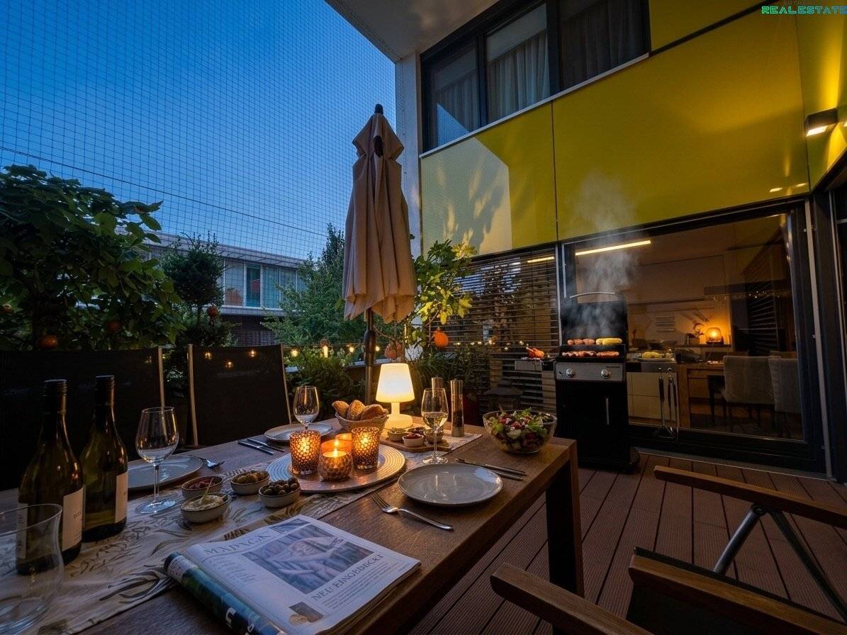 Neuwertige Maisonette mit Loggia & Einbauküche in 1220 Wien, 110m², Aufzug!