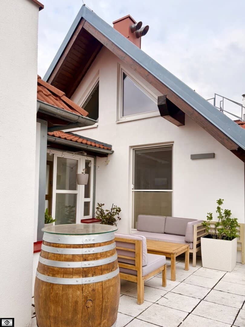 142 m2 Penthouse mit 270° Ausblick über den Dächern von Guntramsdorf
