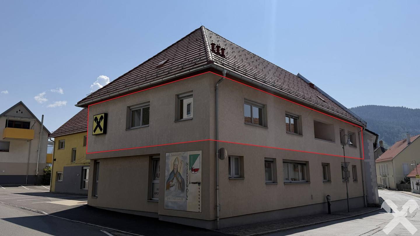Großzügige Familienwohnung mit 133 m², Loggia & eigenem Parkplatz in Niederwölz