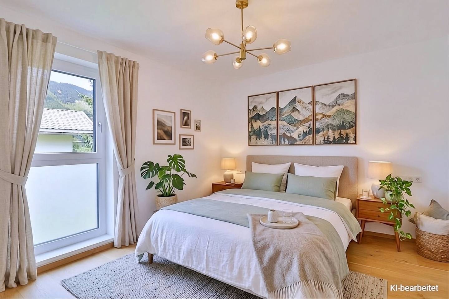 Like-new 3-room apartment in dream location at the foot of the Steinberge