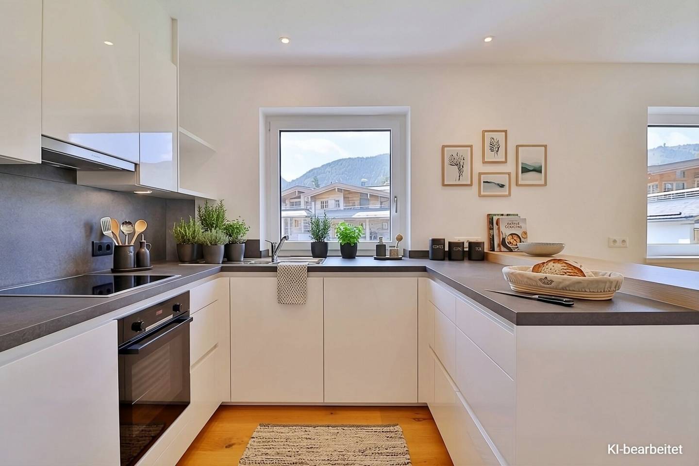 Like-new 3-room apartment in dream location at the foot of the Steinberge