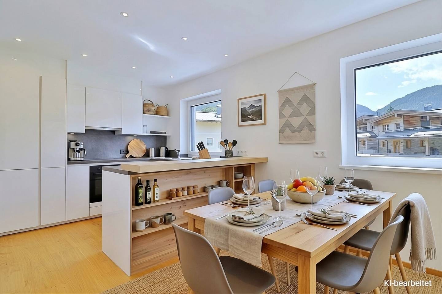 Like-new 3-room apartment in dream location at the foot of the Steinberge
