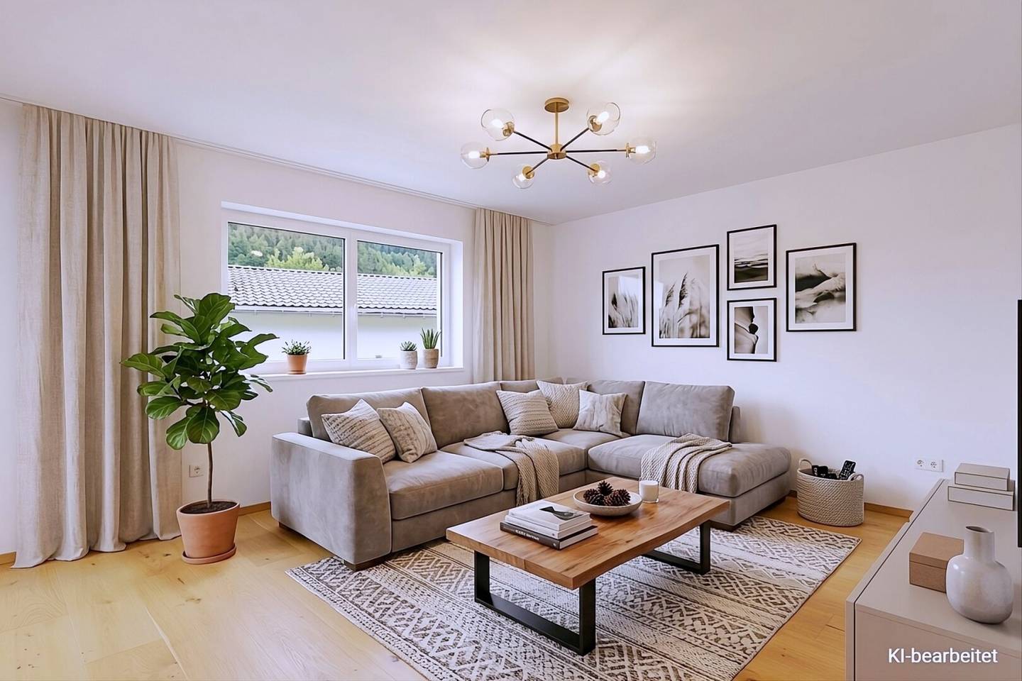 Like-new 3-room apartment in dream location at the foot of the Steinberge