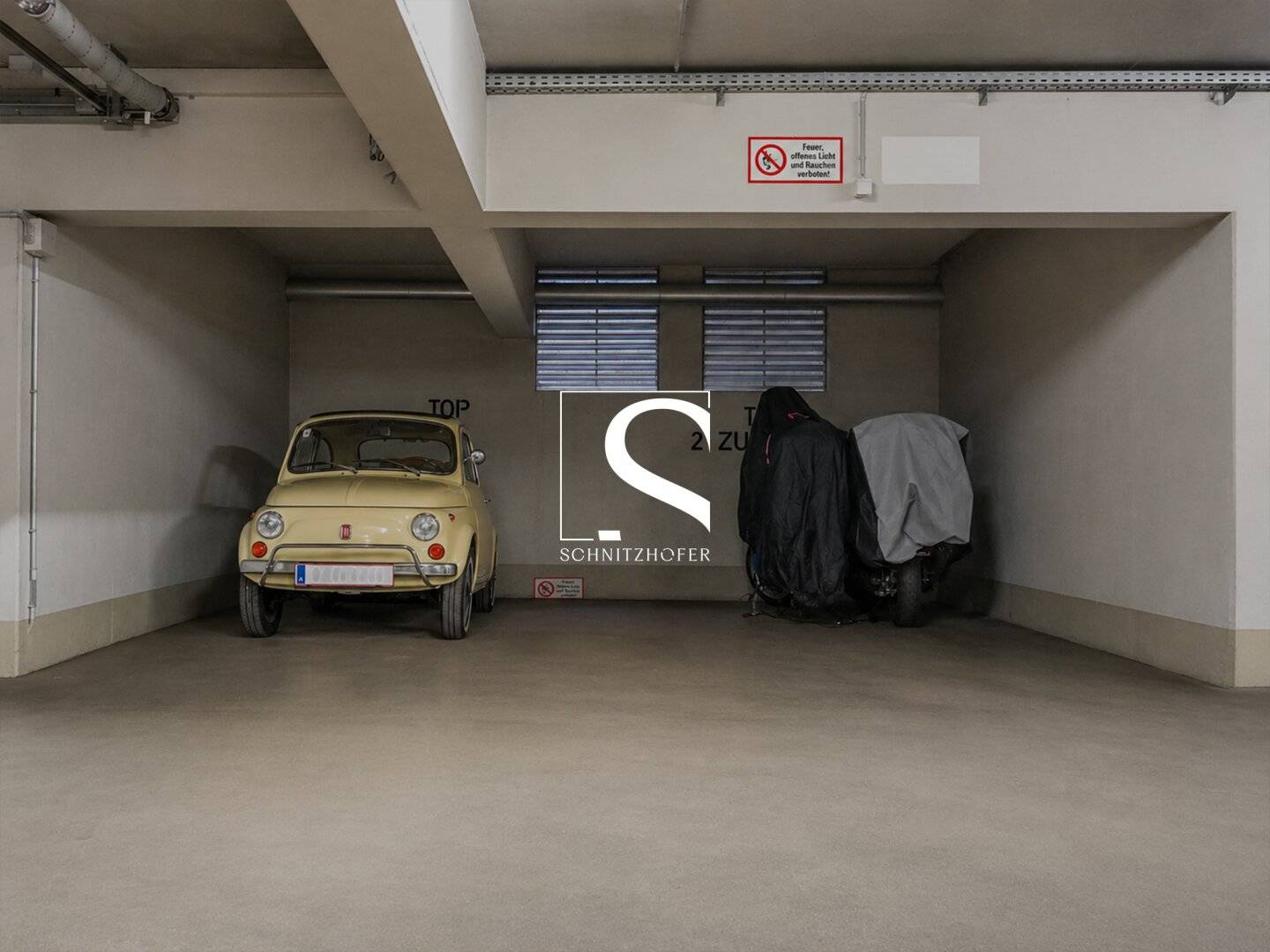 fürstenPARKING | Breiter Tiefgaragenstellplatz im Nonntal zur Miete - Provisionsfrei!