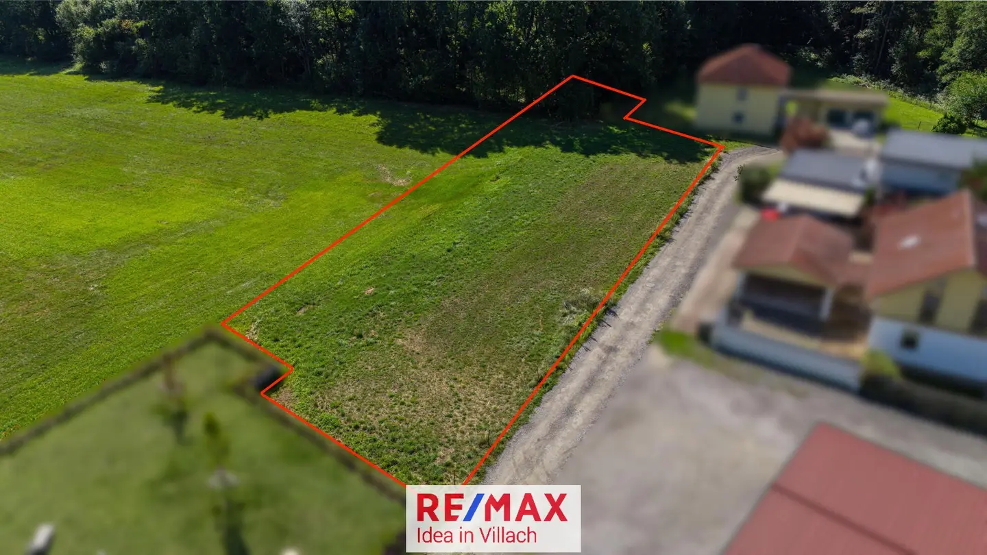 Wohnung auf großzügigem Baugrundstück mit Teiloption