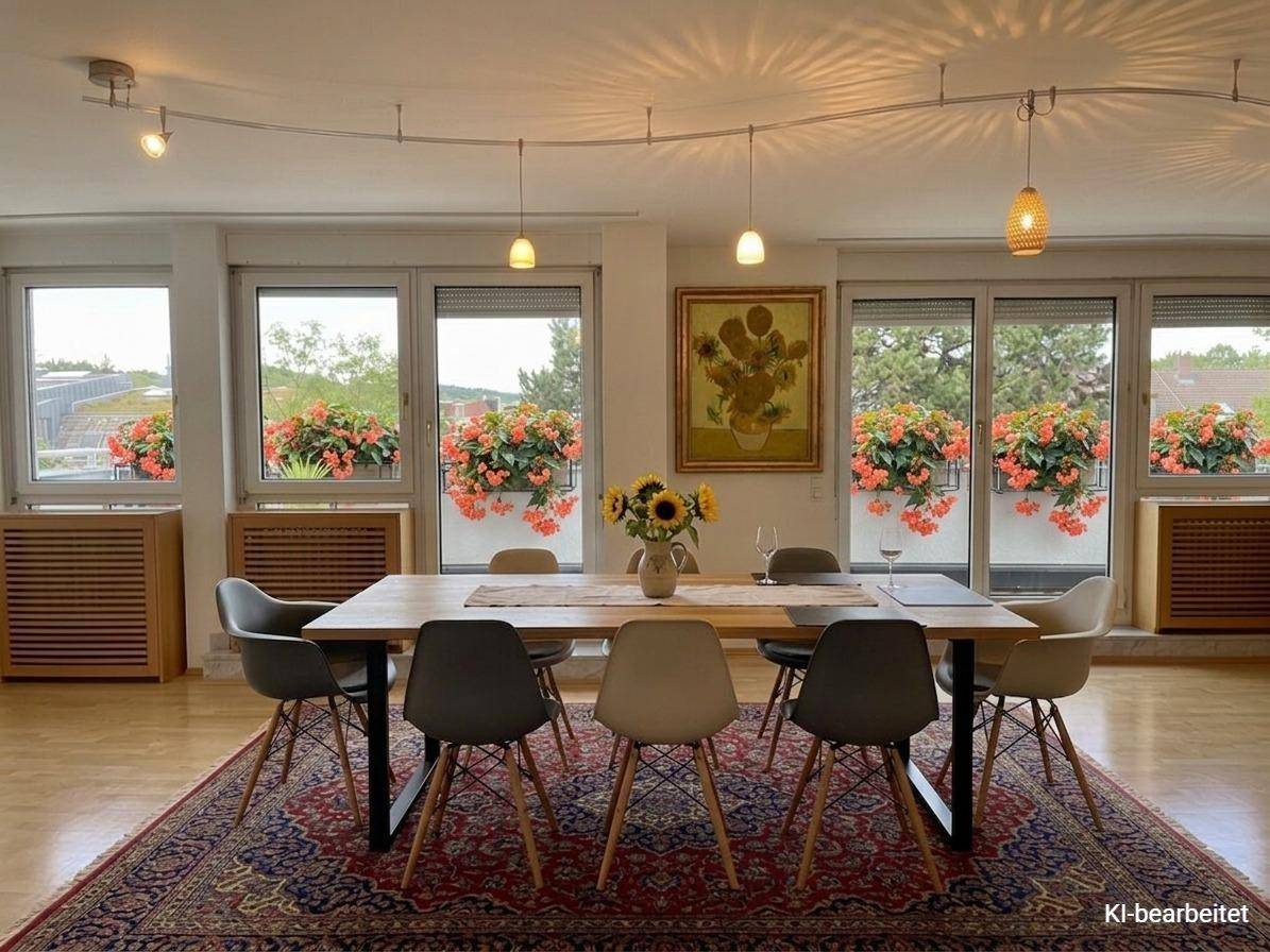 Terrassewohnung am Fuße des Rosenhügels