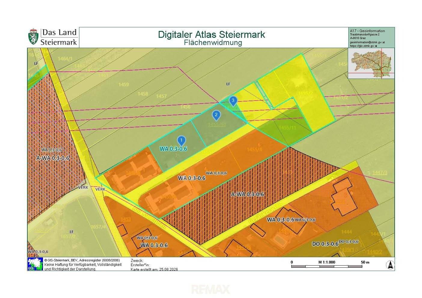 Grundstück in Tillmitsch mit bewilligtem Bauprojekt – sofortiger Baubeginn möglich!