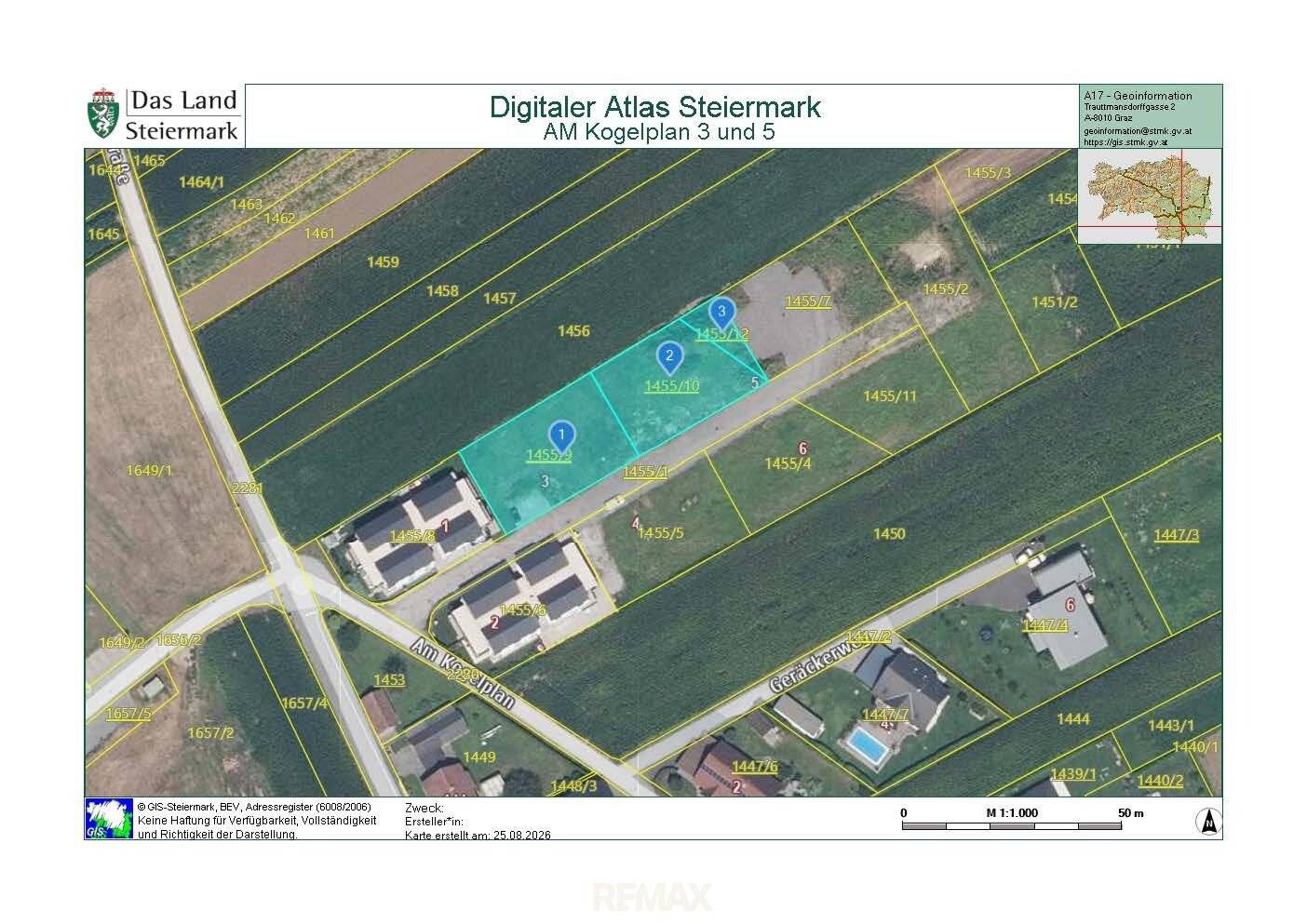Grundstück in Tillmitsch mit bewilligtem Bauprojekt – sofortiger Baubeginn möglich!