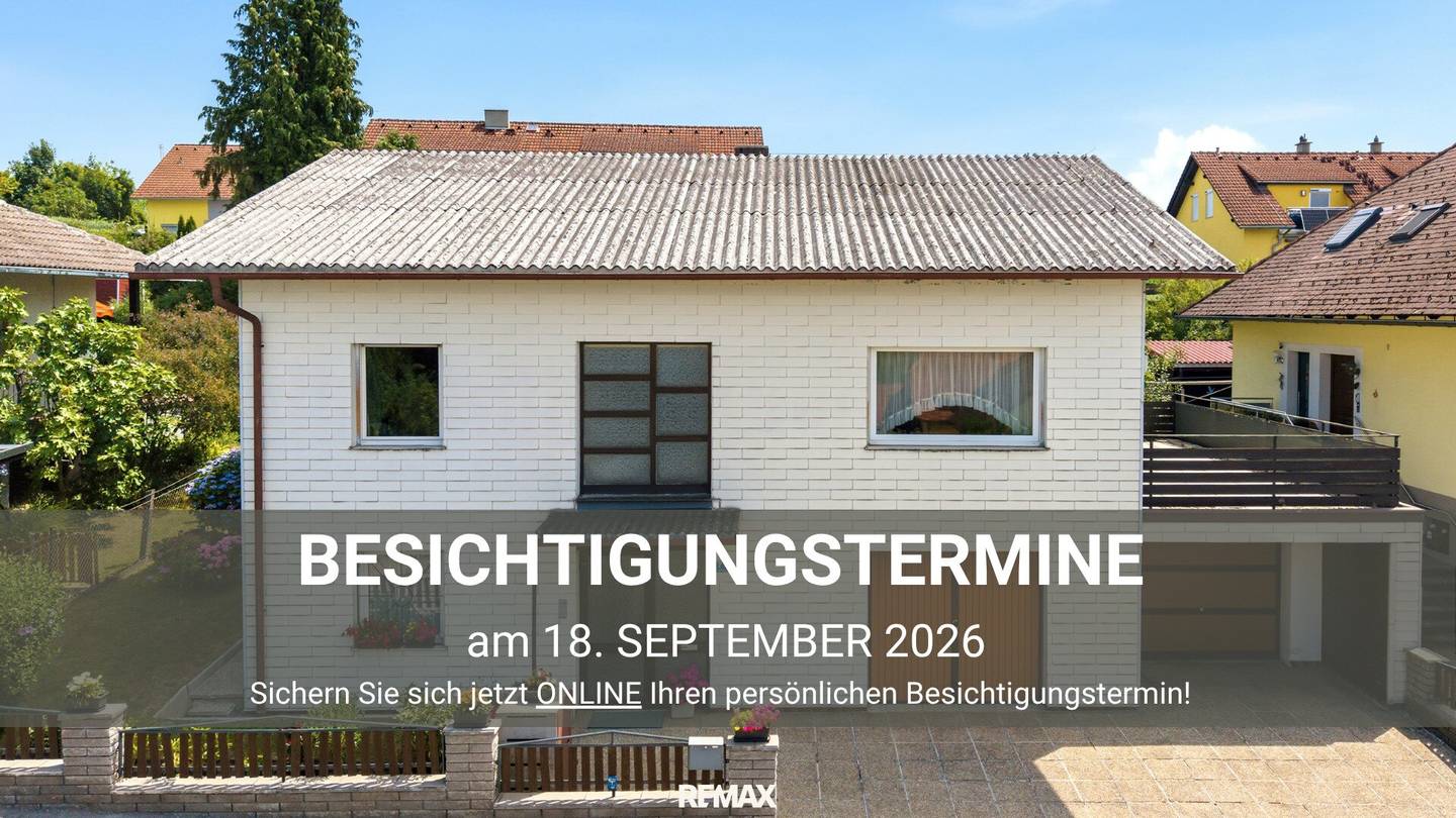 Einfamilienhaus mit großem Garten und Platz für individuelle Wohnideen