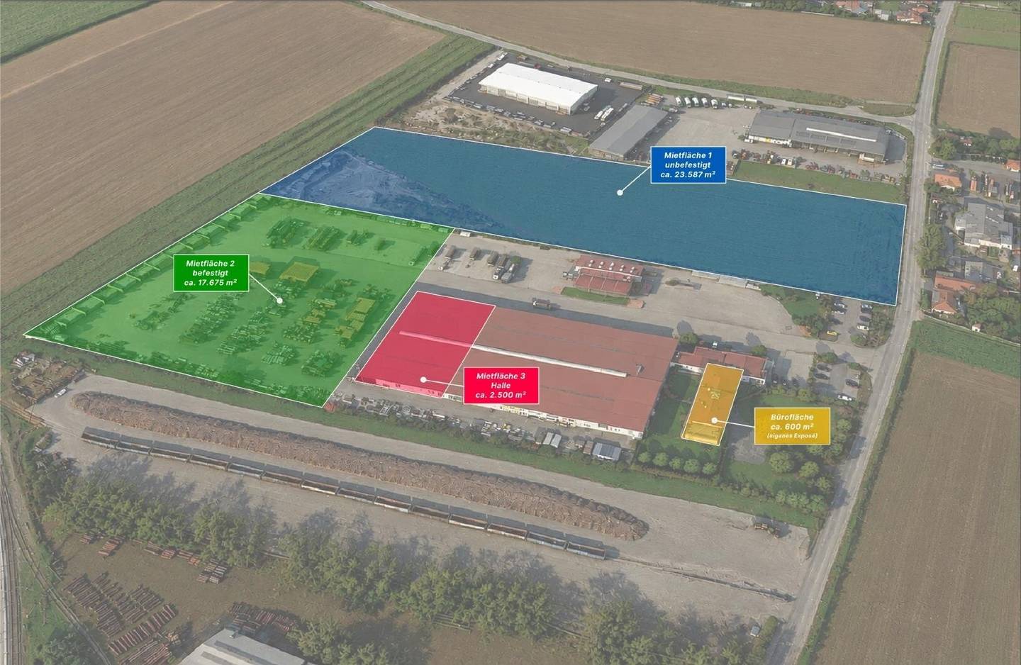 Wullersdorf / LOGISTICS | WAREHOUSE | COMMERCIAL – spacious operational and hall spaces for rent