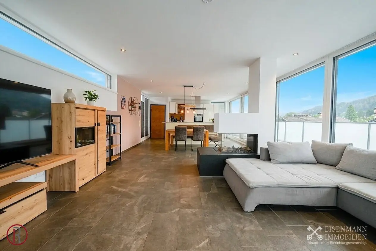 Über den Dächern von Götzens: Exklusives 3-Zimmer-Penthouse mit 360 Grad Traumterrasse