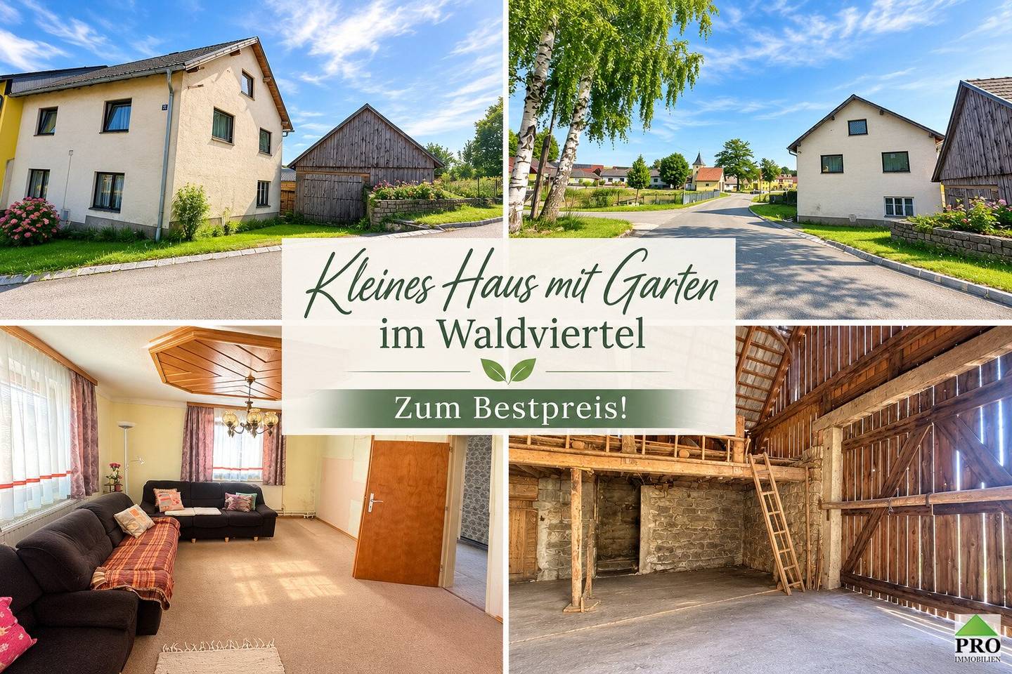 House with garden in the Waldviertel plenty of potential at an attractive price