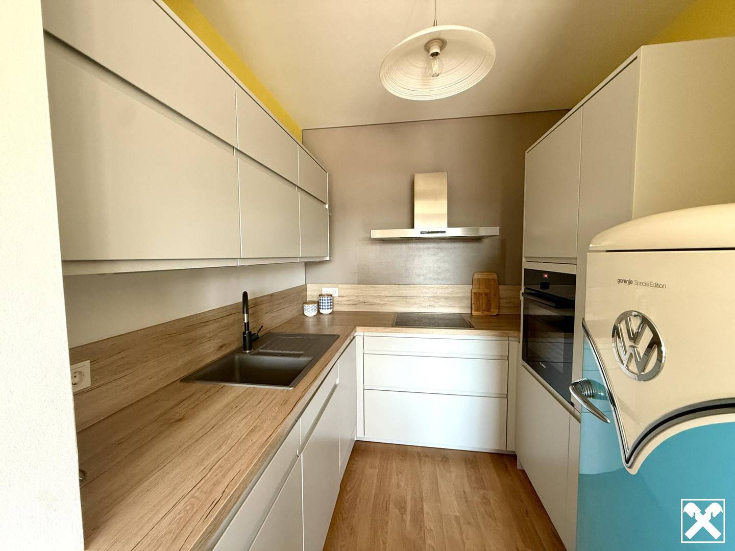 Bright Wohnung with balcony and nature view
