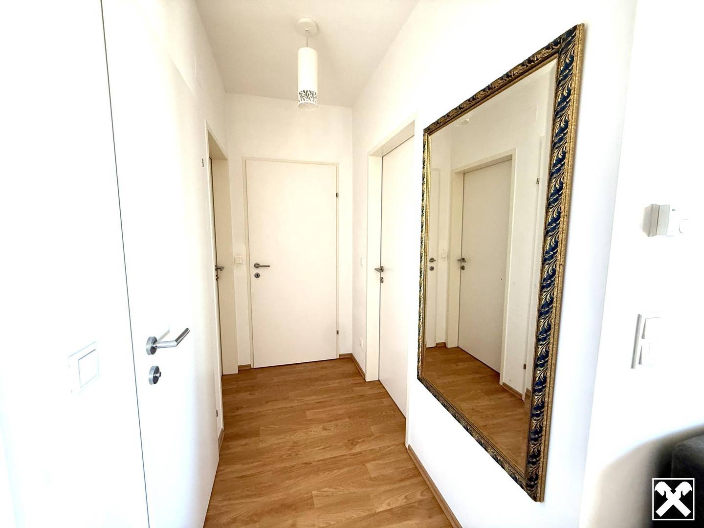 Bright Wohnung with balcony and nature view