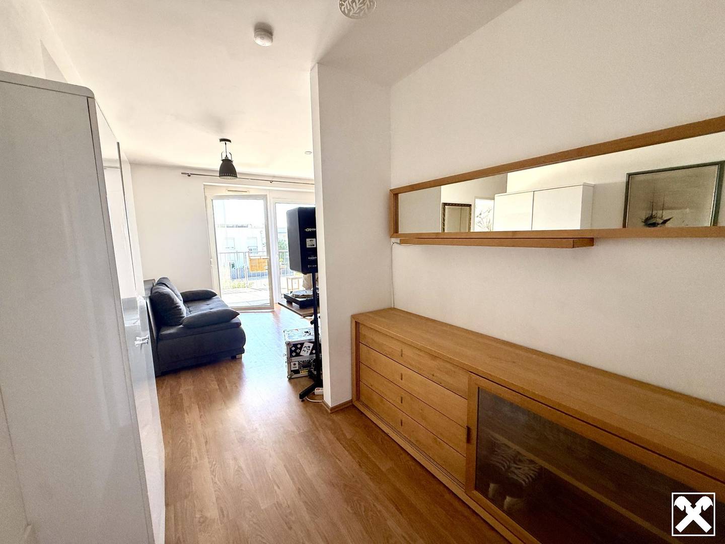Bright Wohnung with balcony and nature view