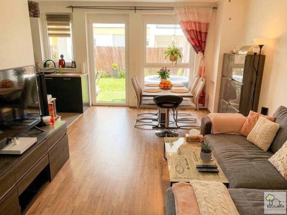 3-ZIMMER-GARTENWOHNUNG MIT GARAGE IN UNTERWALTERSDORF