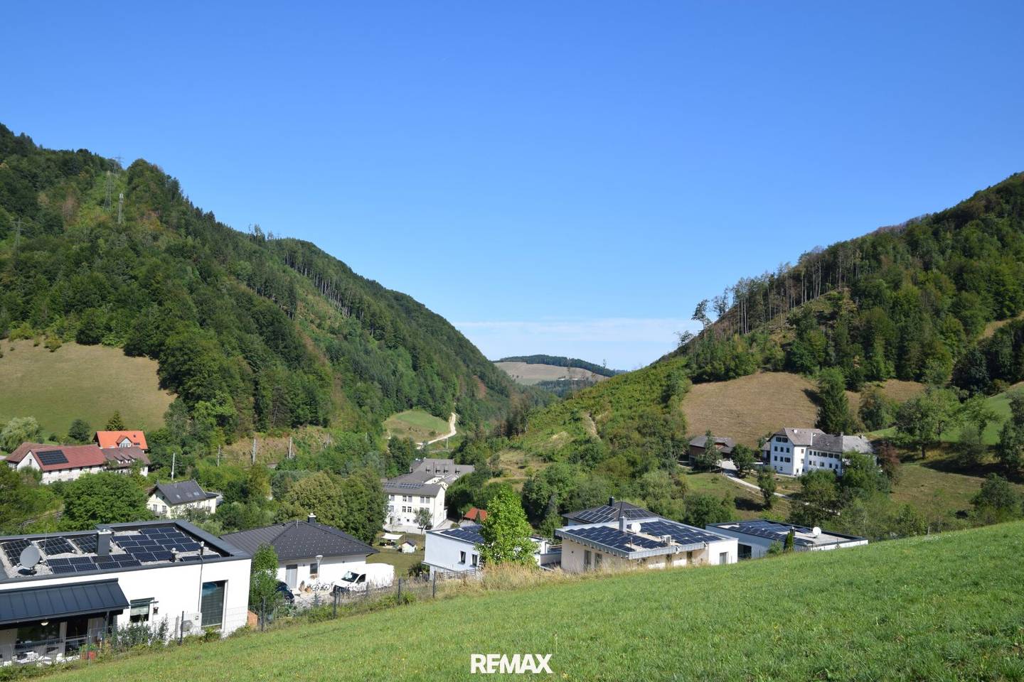 Baugrund am oberen Siedlungsrand in der Bernleiten