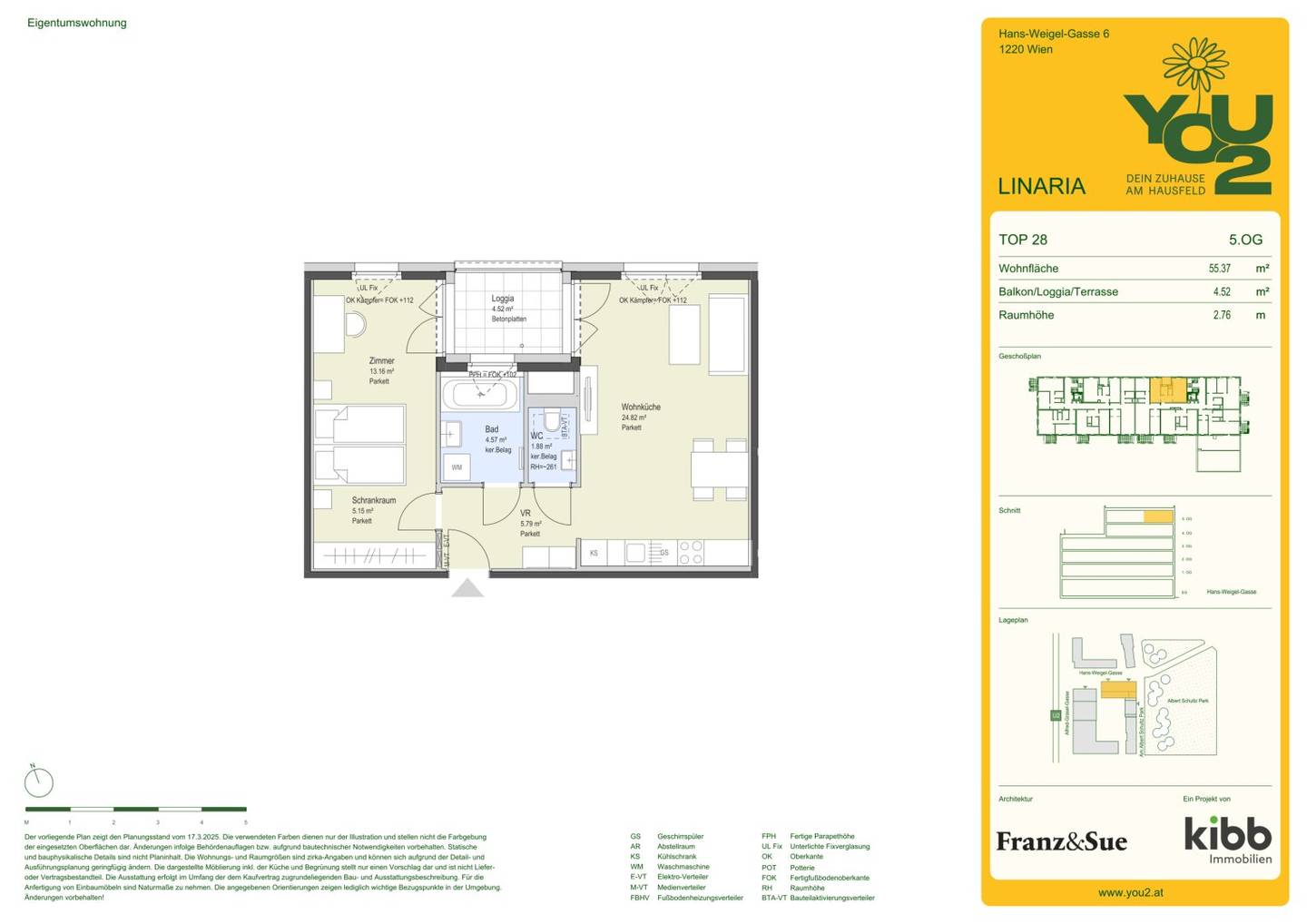 LINARIA - Neues Wohnen mit grünem Herz im Stadtquartier Oberes Hausfeld - YOU2 (T6.28)