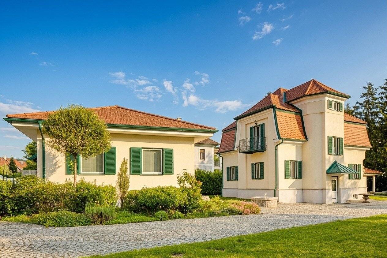 ++ Wo andere Urlaub machen, sind Sie zu Hause ++ Außergewöhnliche Villa mit privatem Flusszugang &amp; Wellnessbereich am Kamp