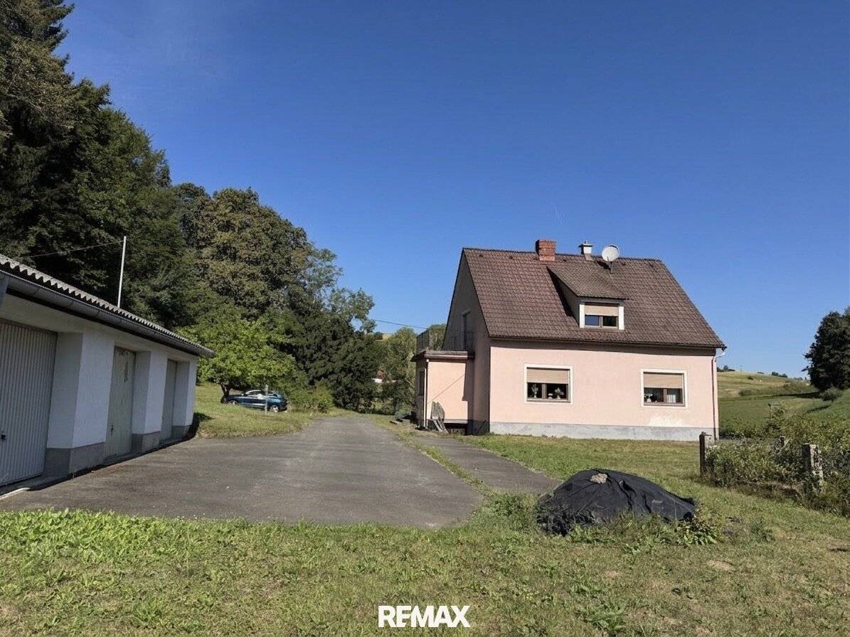 Residential house in need of renovation with large plot