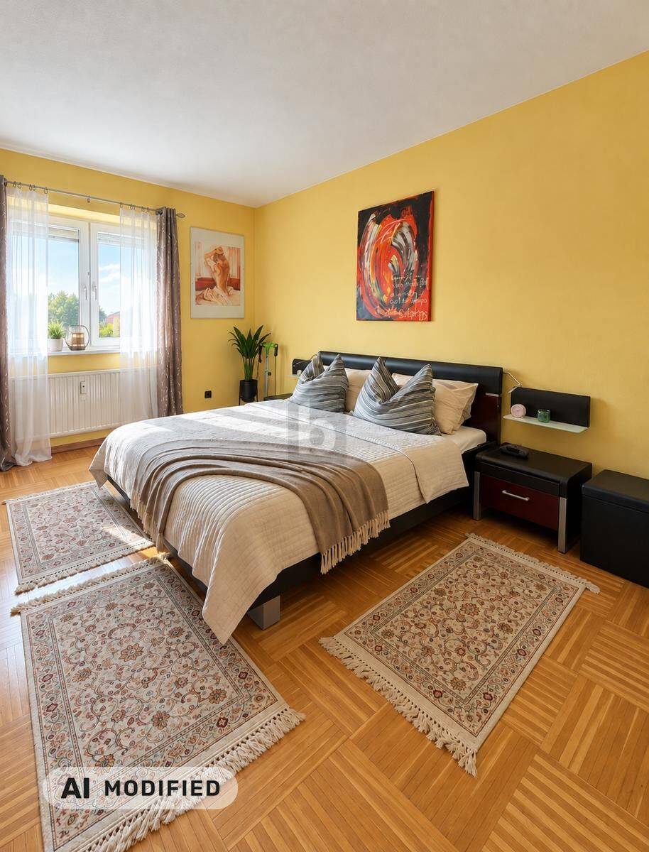Wohnung an der Traisen mit Stadtblick und Tiefgaragenplatz