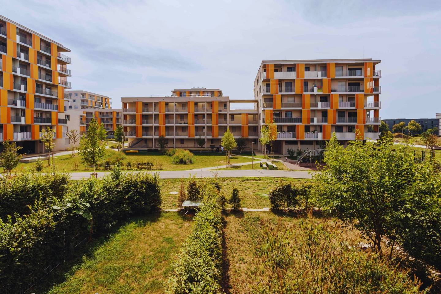Modern, barrier-free 55 m² apartment with spacious south terrace